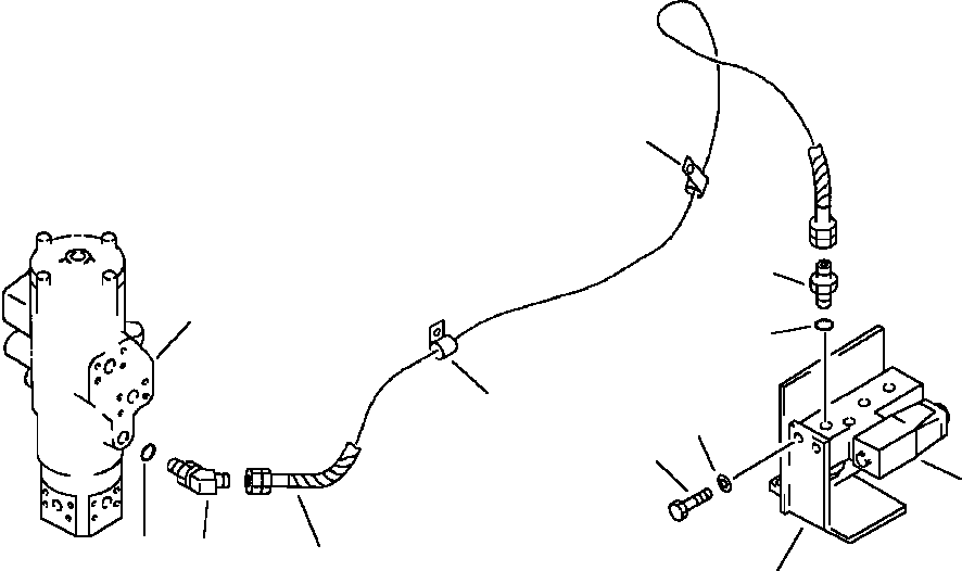 Шланг 20Y-62-17650 KOMATSU