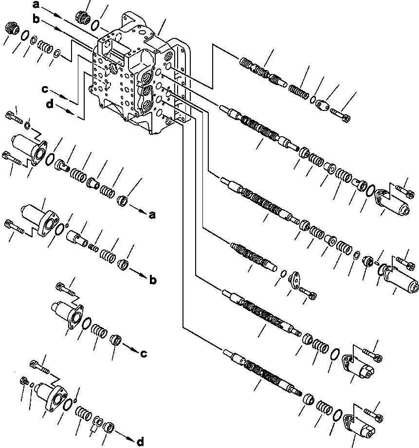клапан в сборе 709-74-92602 KOMATSU