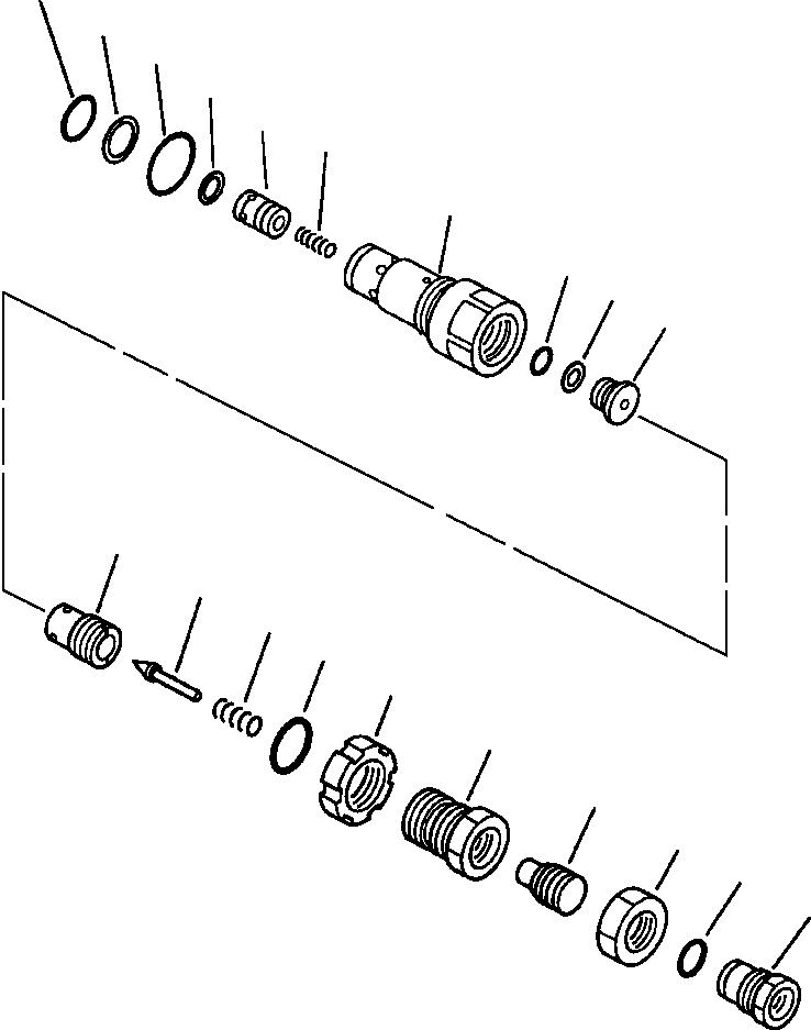 клапан в сборе 709-70-51401 KOMATSU