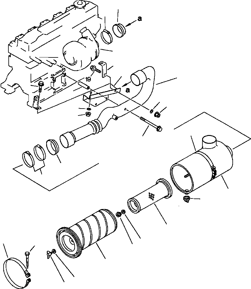 Корпус 6207-81-7210 KOMATSU