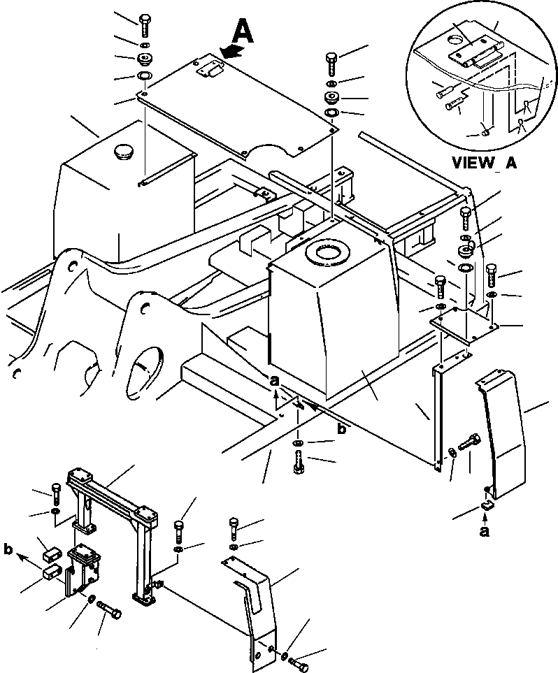 Упорное кольцо 20Y-54-12822 KOMATSU