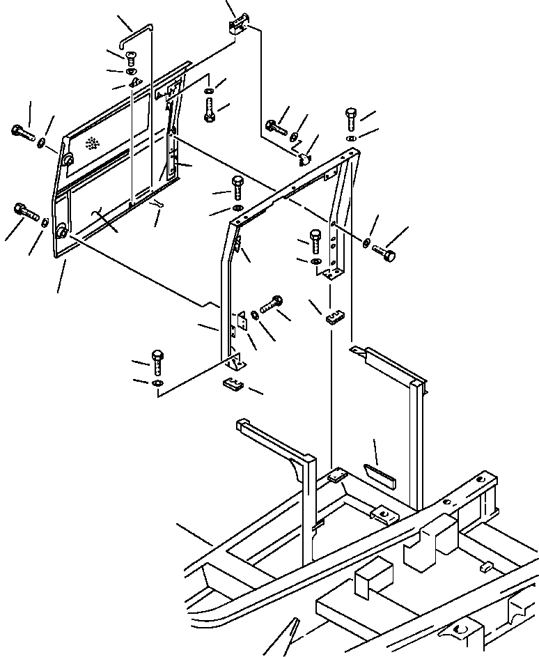 BAR,TORSION 208-54-12210 KOMATSU