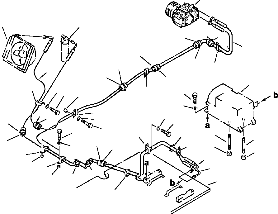 Шланг 09488-70644 KOMATSU