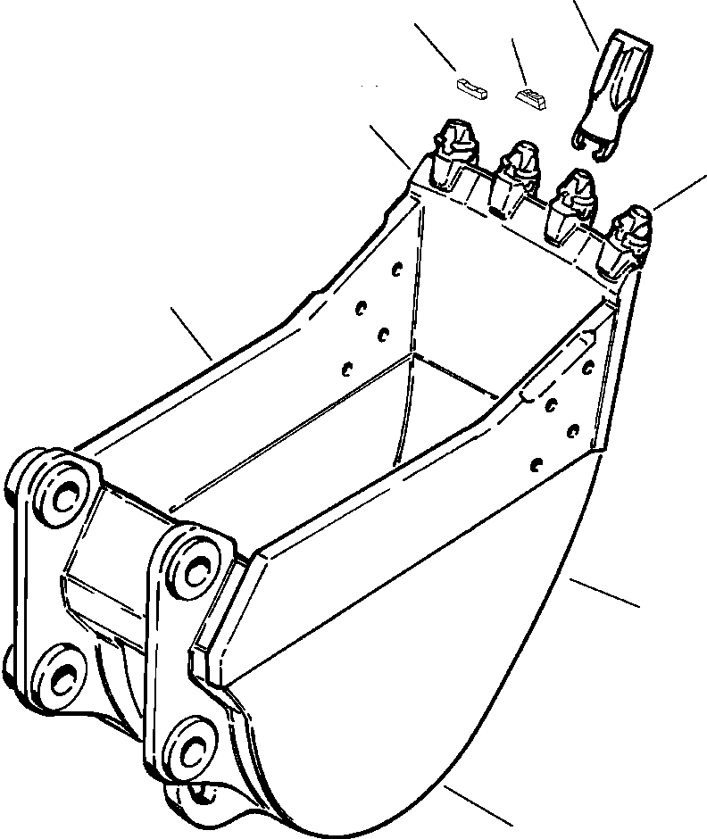 Пластина (сварная) 203-926-5330 KOMATSU