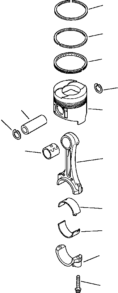CONNECTING ROD ASS'Y 6207-31-3100 KOMATSU