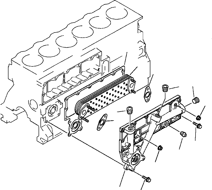 Фильтрующий элемент 600-651-1550 KOMATSU