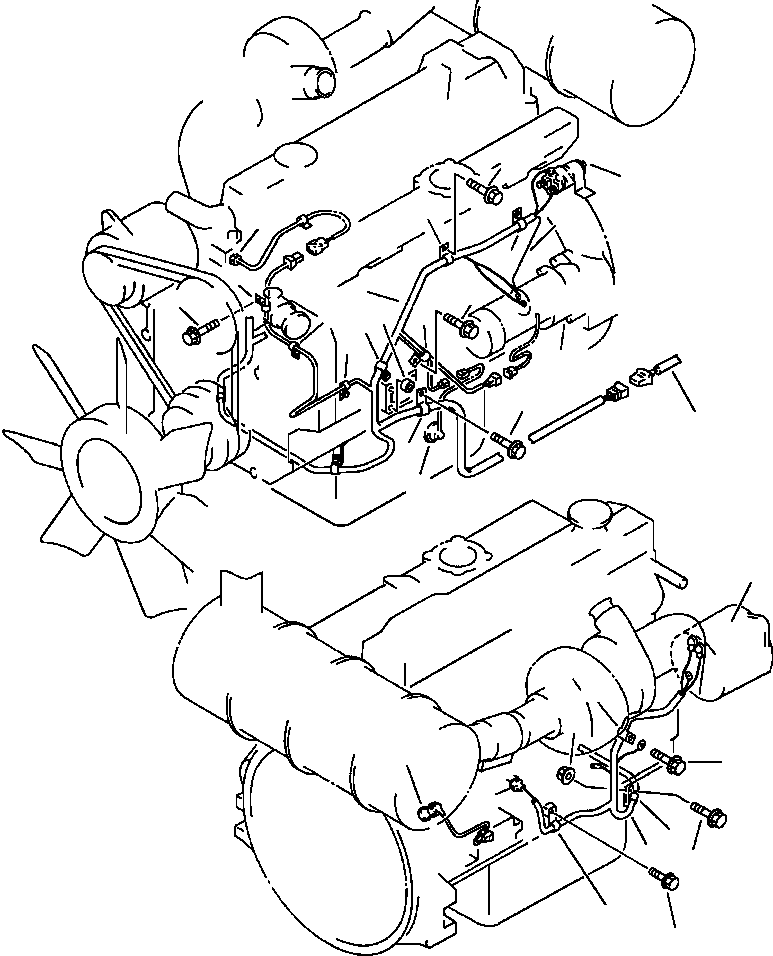 Жгут проводов 6207-81-4340 KOMATSU