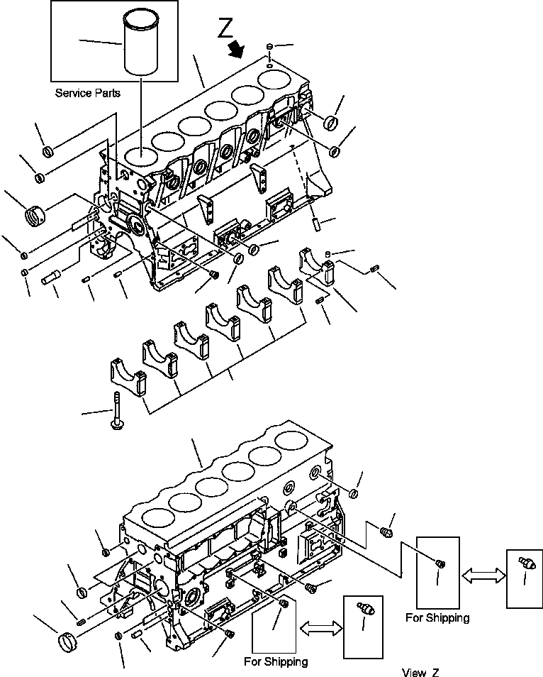 Палец 6207-21-1180 KOMATSU