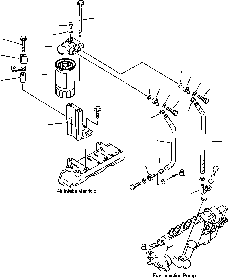 Шланг 07260-20938 KOMATSU