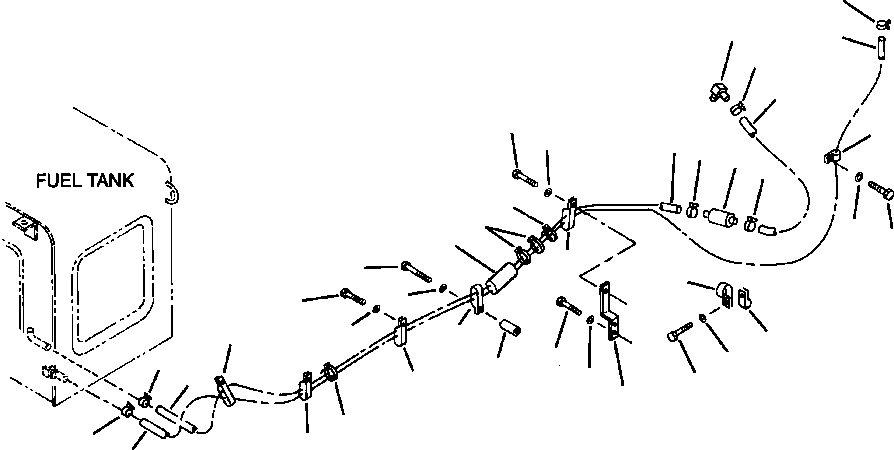 Шланг 07288-01223 KOMATSU