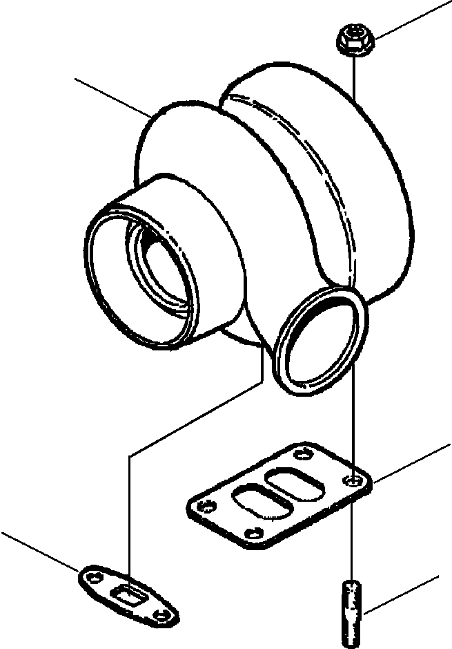 GASKET, OIL DRAIN 1310 430 H1 KOMATSU