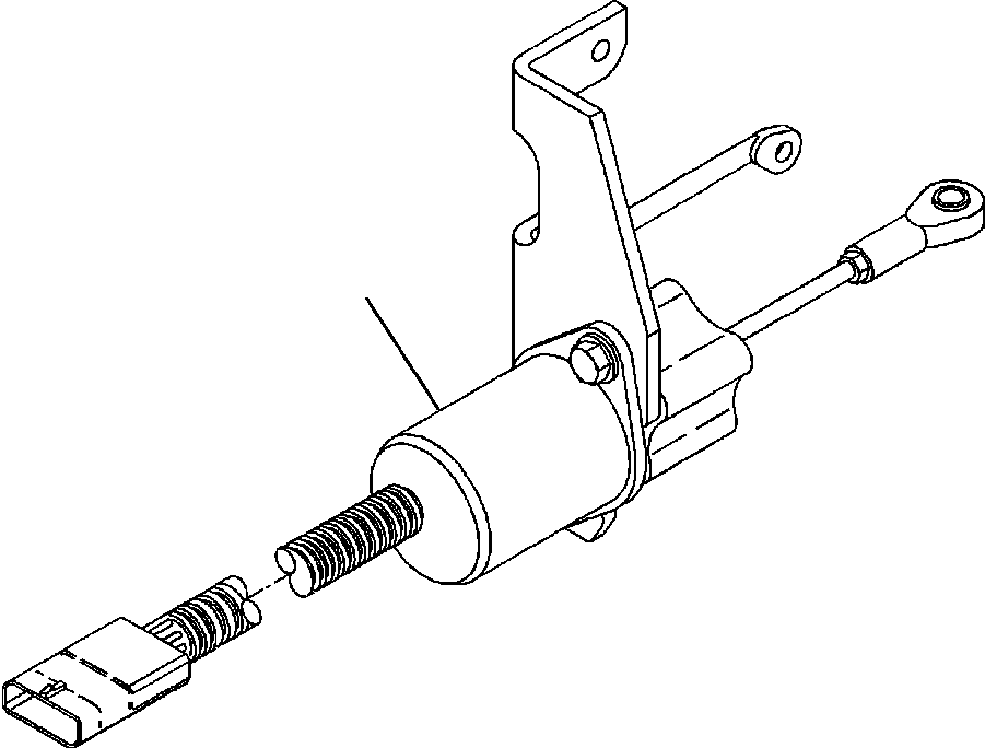 SOLENOID, FUEL PUMP 1310 425 H1 KOMATSU