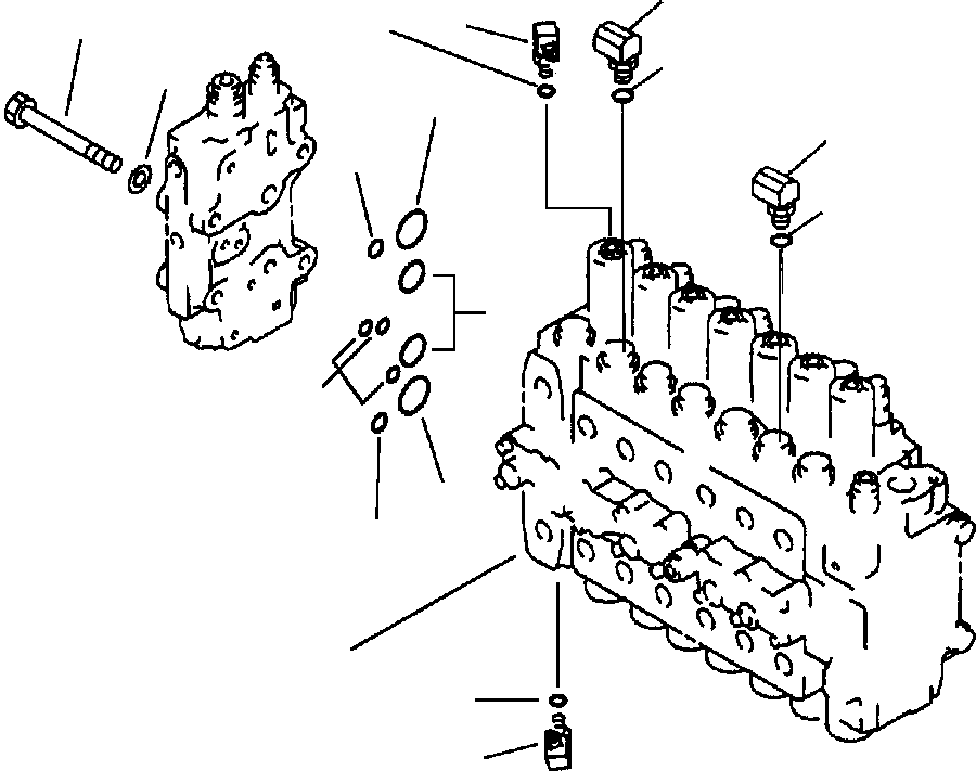 Клапан в сборе 723-41-05300 KOMATSU