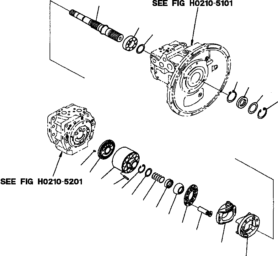 SHAFT, FRONT 708-2L-32110 KOMATSU
