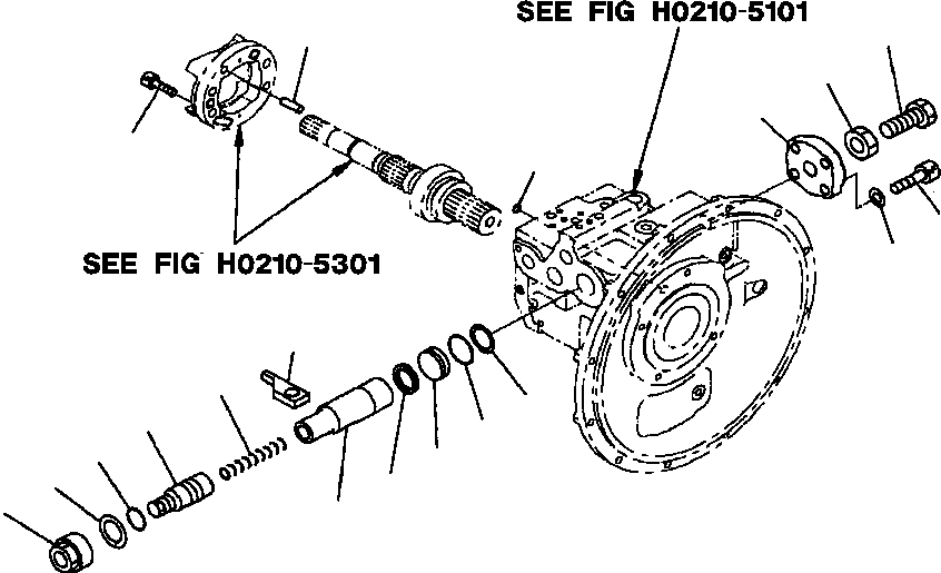 Болт 708-2L-24640 KOMATSU