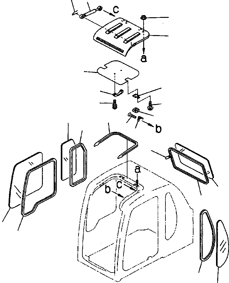 Фрикционная накладка 201-54-73620 KOMATSU