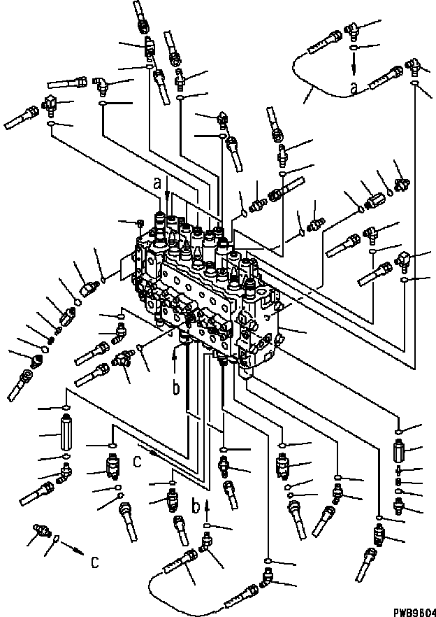 Клапан в сборе (723-47-13802) KOMATSU