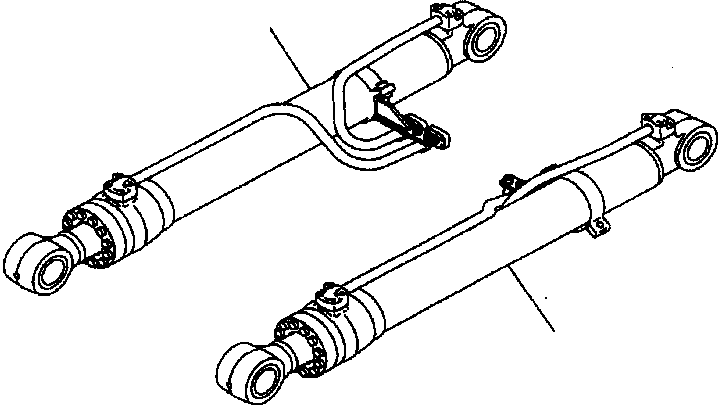CYLINDER GROUP,L.H. (\8\205-63-X3101) KOMATSU