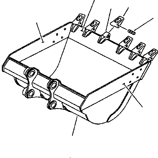Ковш 20Y-920-B110 KOMATSU