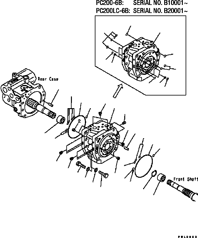 уплотнительное кольцо круглого сечения (\6\07000-B2010) KOMATSU