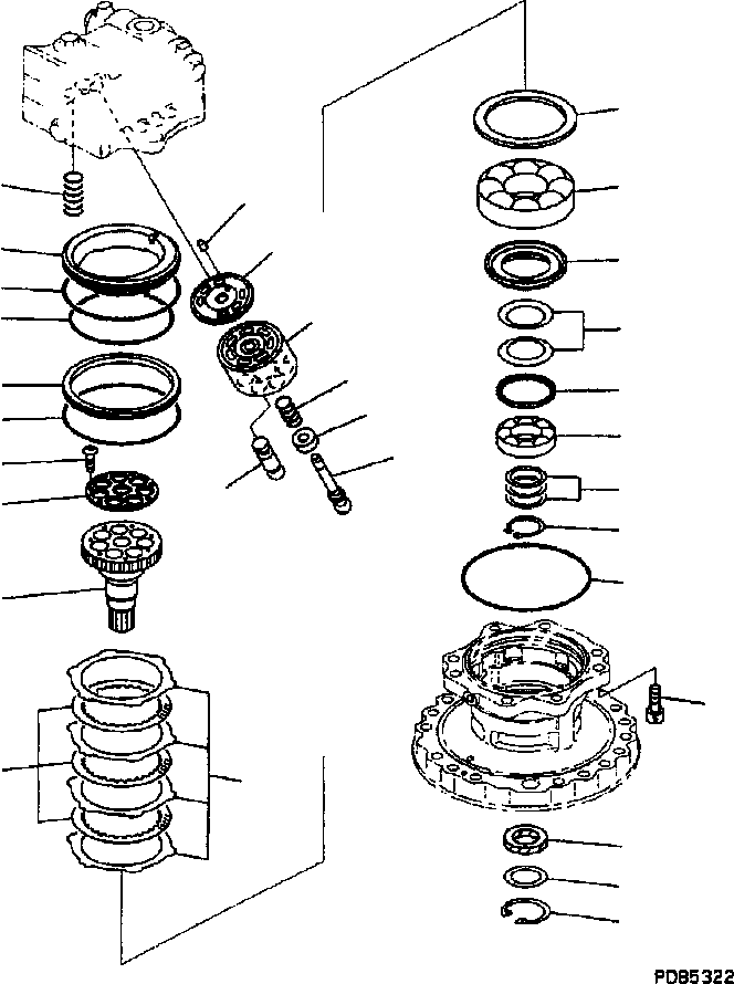 RETAINER KIT (\6\706-75-05020) KOMATSU
