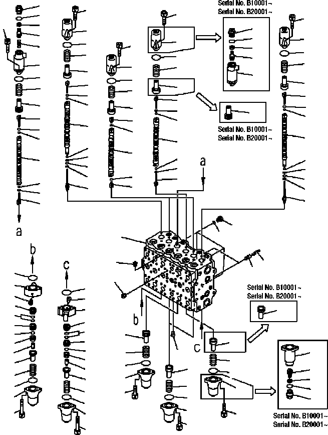 Клапан в сборе 723-47-13701 KOMATSU