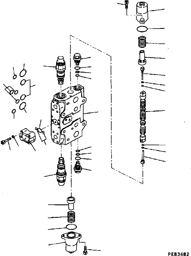 Клапан в сборе (723-46-48100) KOMATSU