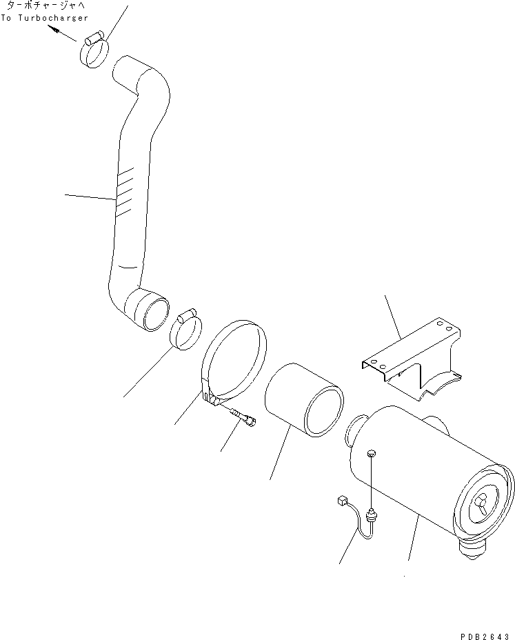 CAP,VACUATOR 205-01-73580 KOMATSU