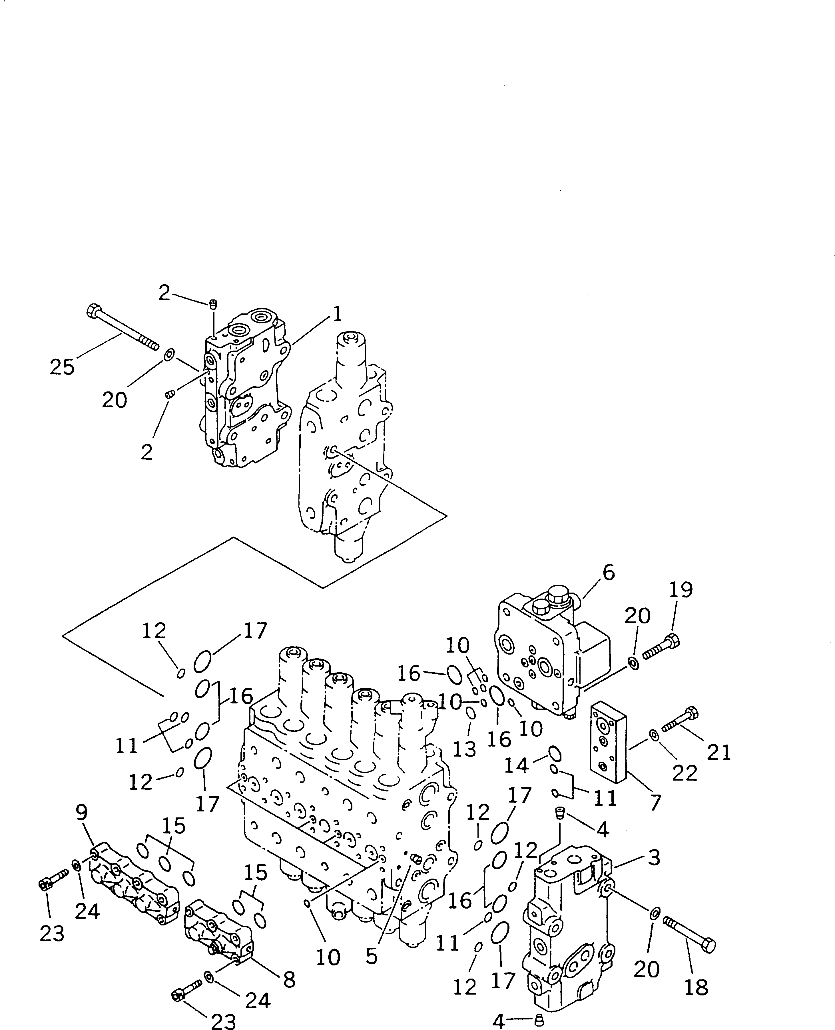 Клапан в сборе (723-40-66100) KOMATSU