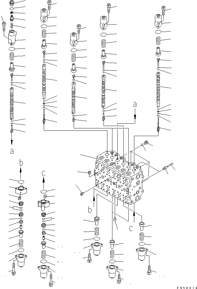 Клапан в сборе 723-48-13600 KOMATSU