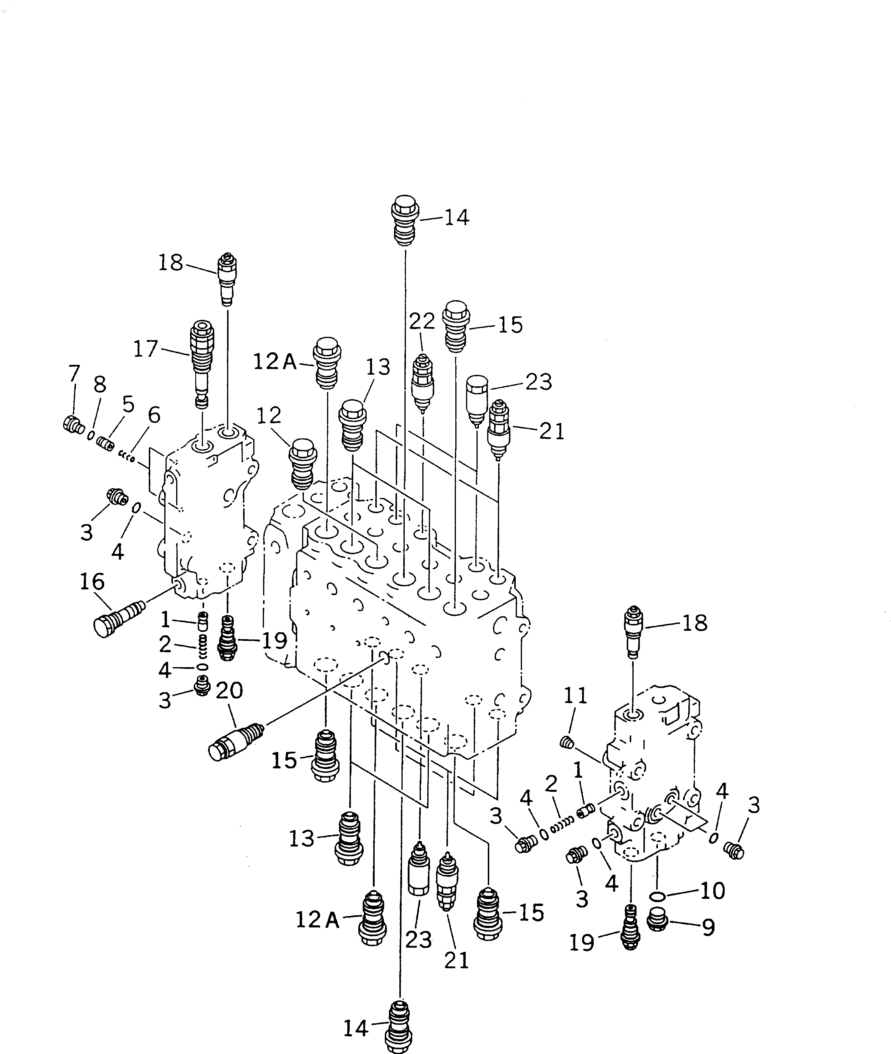 Клапан в сборе (723-46-46100) KOMATSU