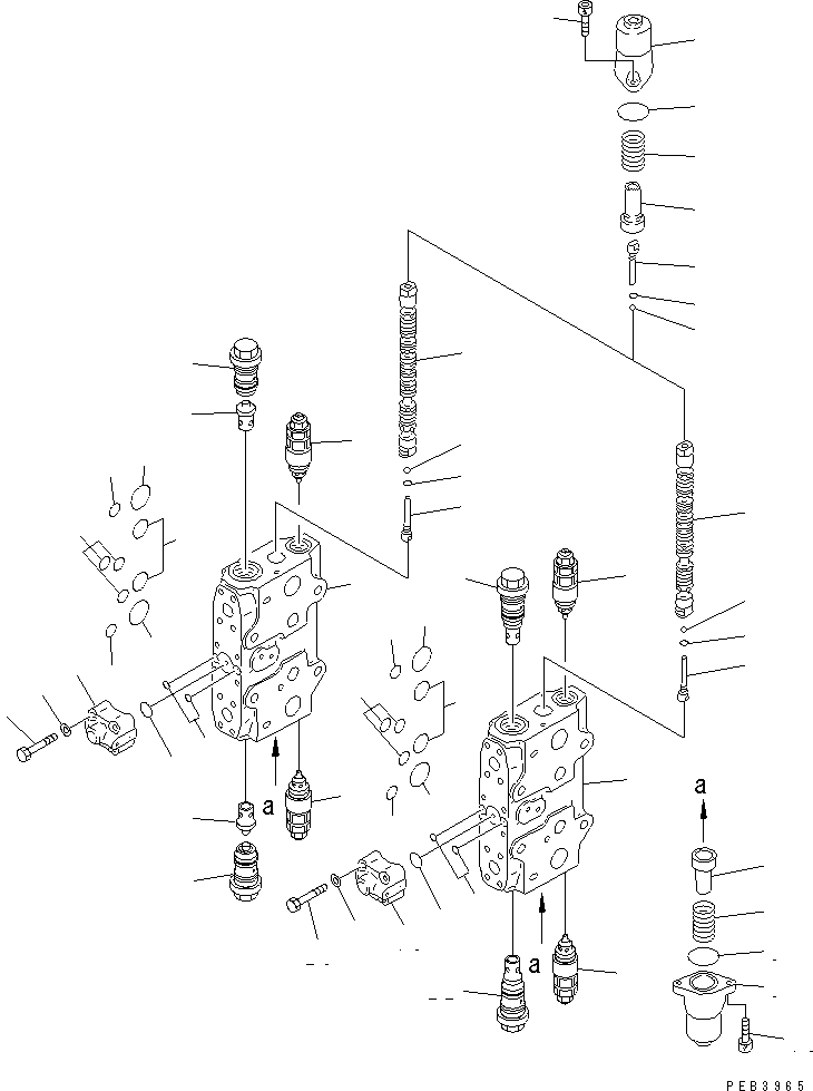 Золотник (\2\723-46-12640) KOMATSU