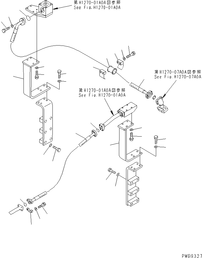 Шланг 20Y-62-K4221 KOMATSU