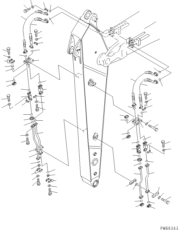 Фланец 07377-00616 KOMATSU