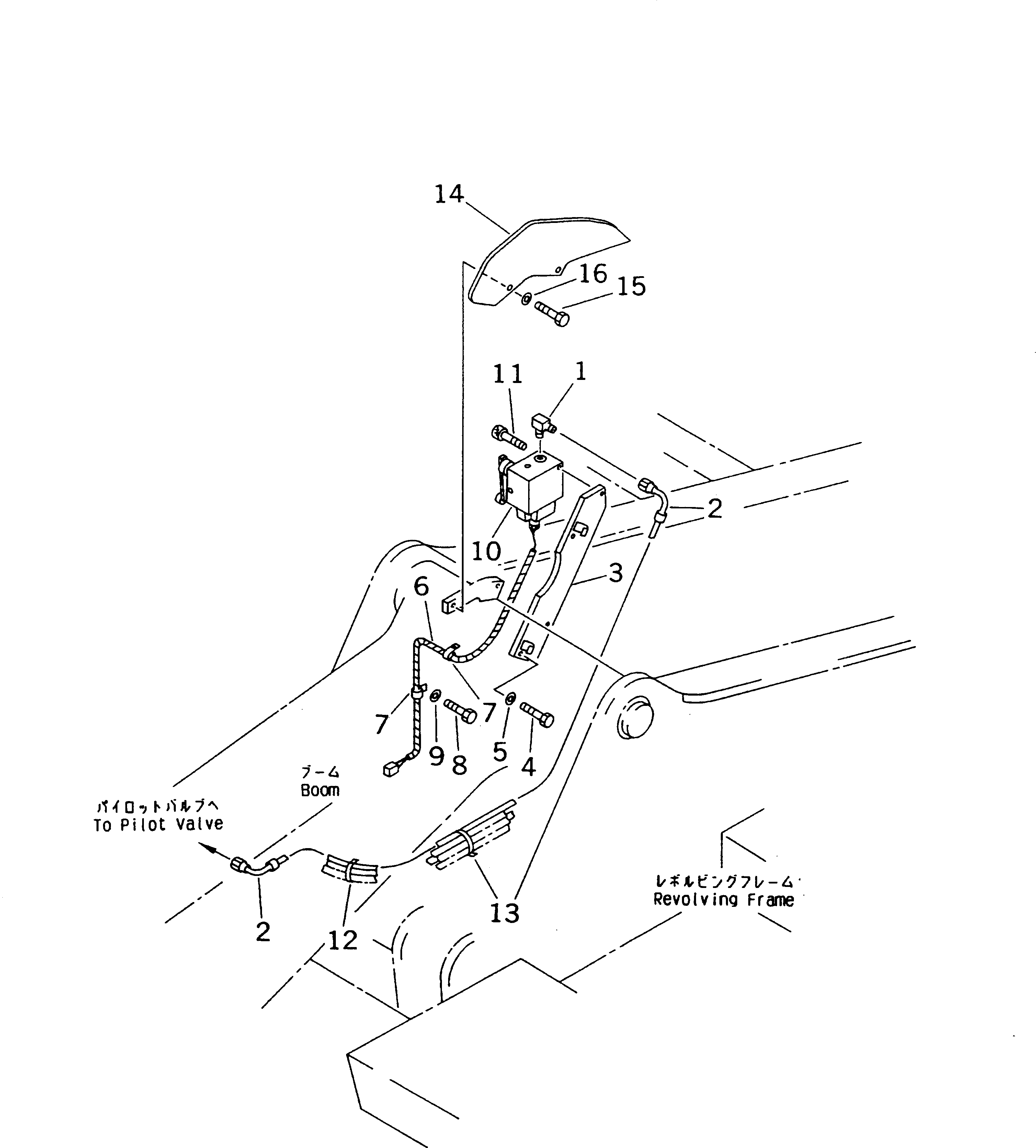 Жгут проводов 20Y-06-28280 KOMATSU