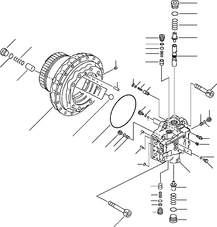 Болт 708-8F-11230 KOMATSU