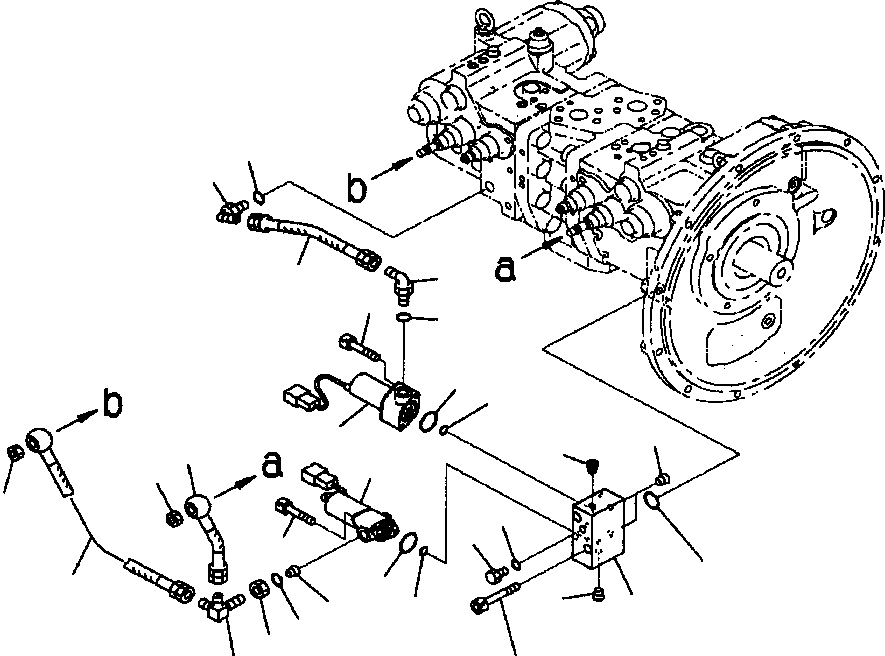 Блок 708-2L-28911 KOMATSU