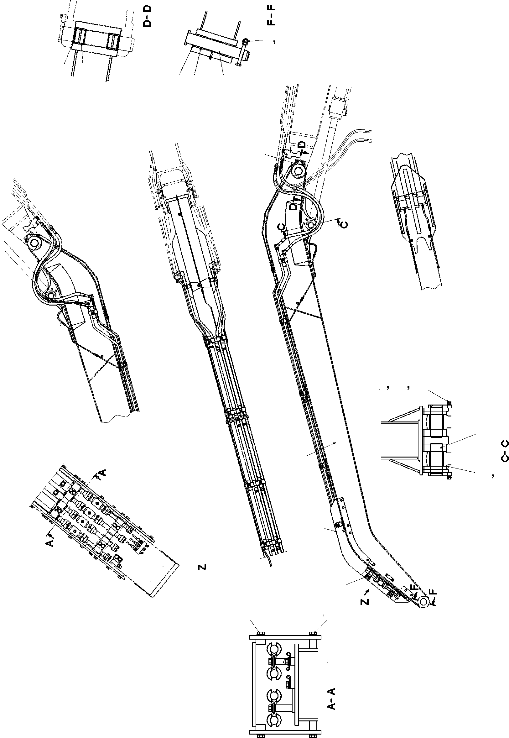 Рычаг 20Y-70-KA923 KOMATSU