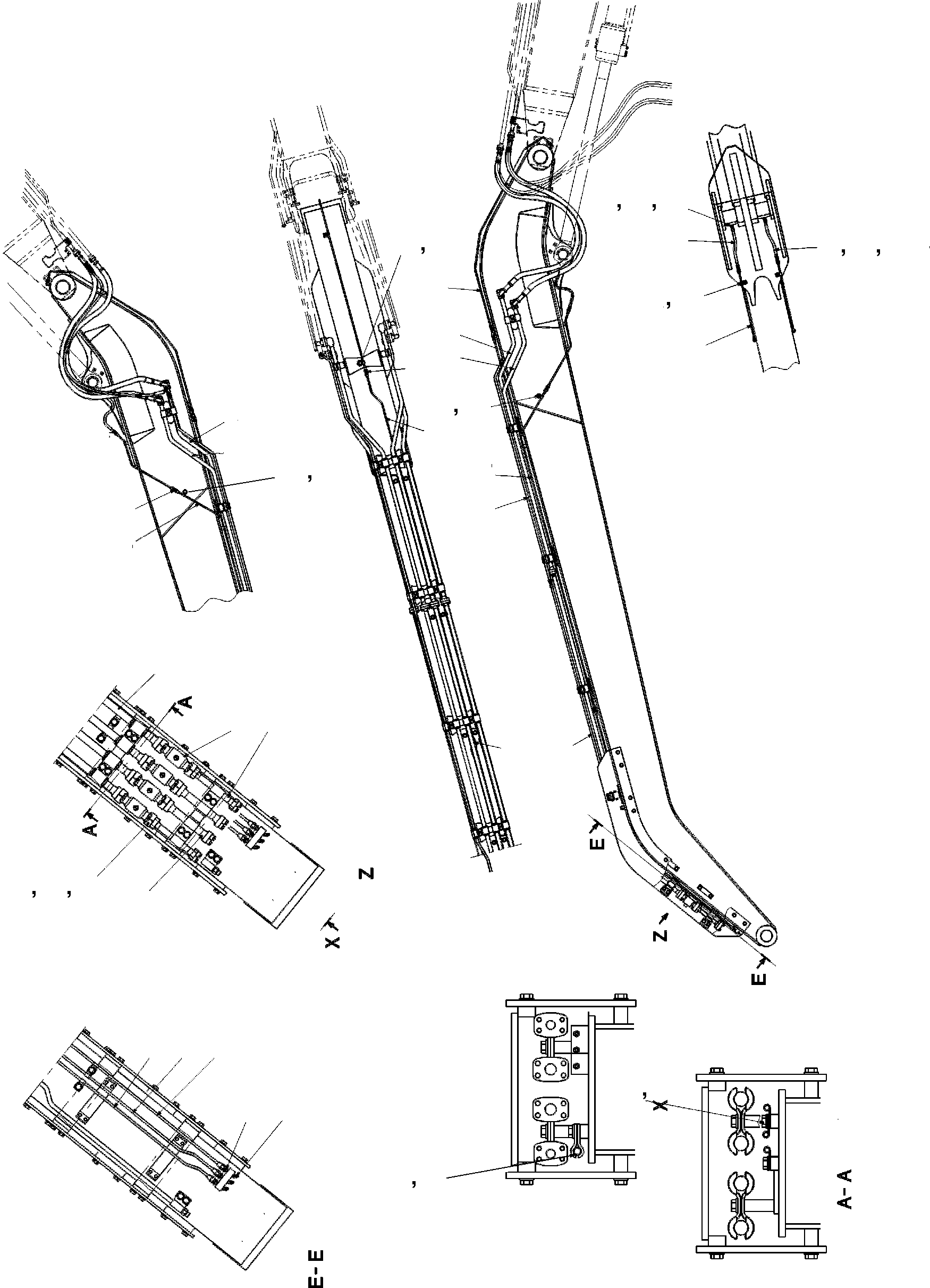 DDC TUBE 20Y-62-KA560 KOMATSU