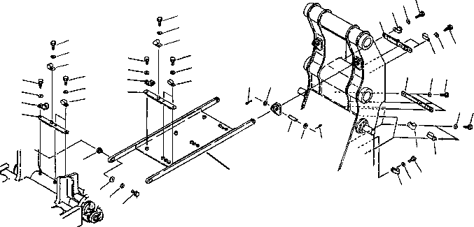 MOUNT MANUAL BOX WITH POP RIVETS NA KOMATSU