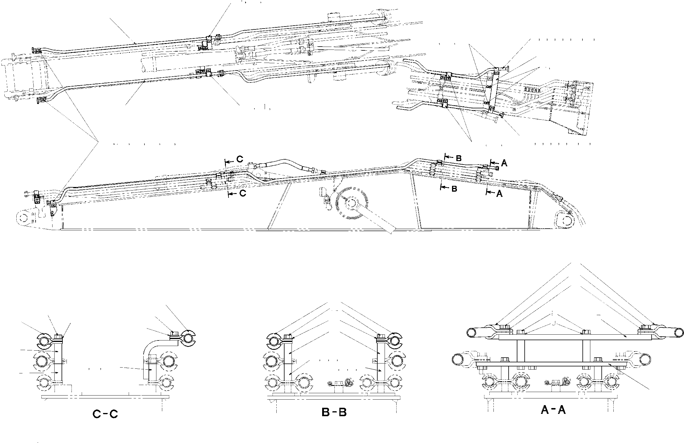 Кронштейн 206-62-73690NK KOMATSU