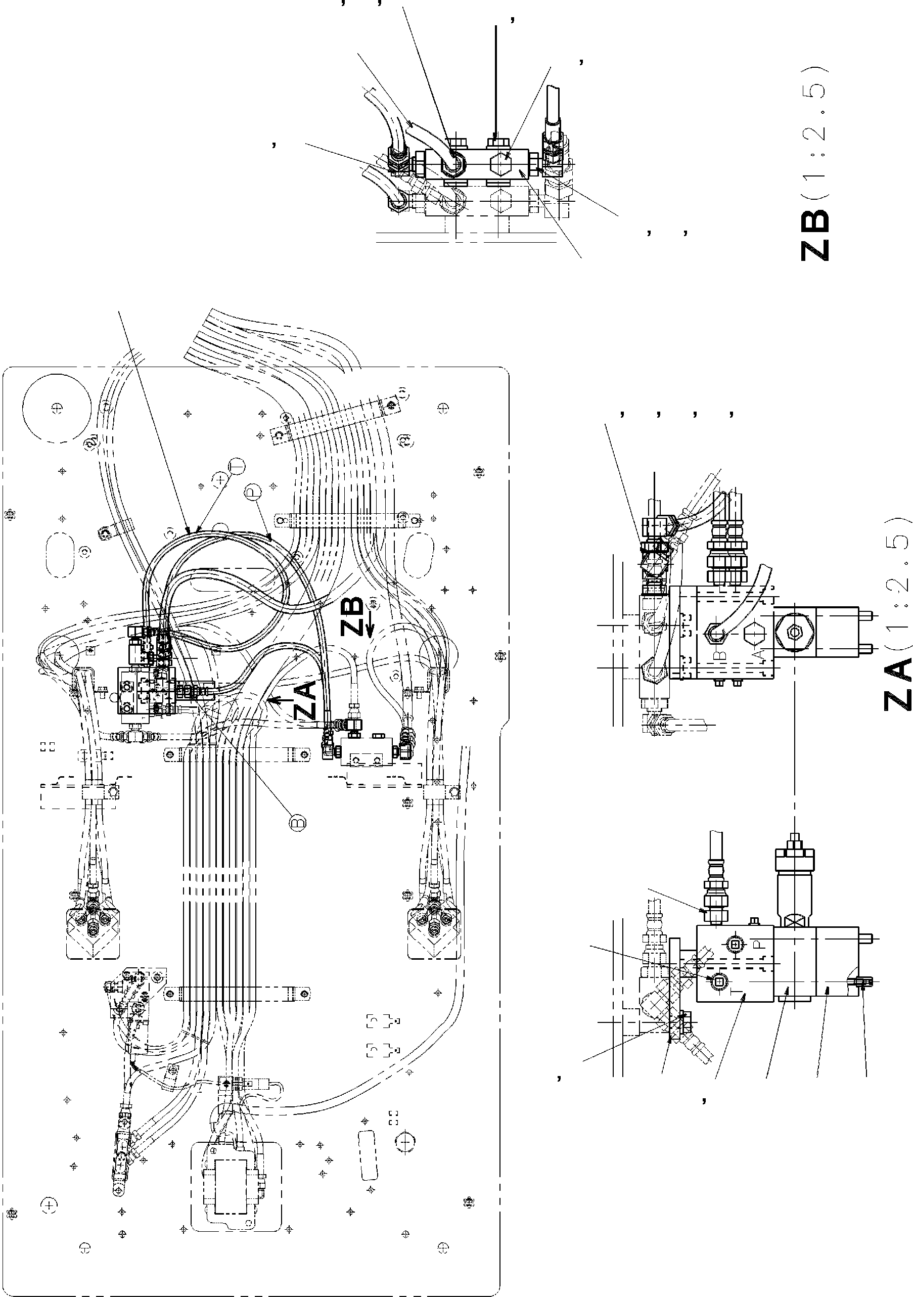 Блок 20Y-62-KA340 KOMATSU