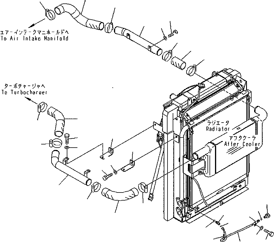 Шланг 673-81-14840 KOMATSU