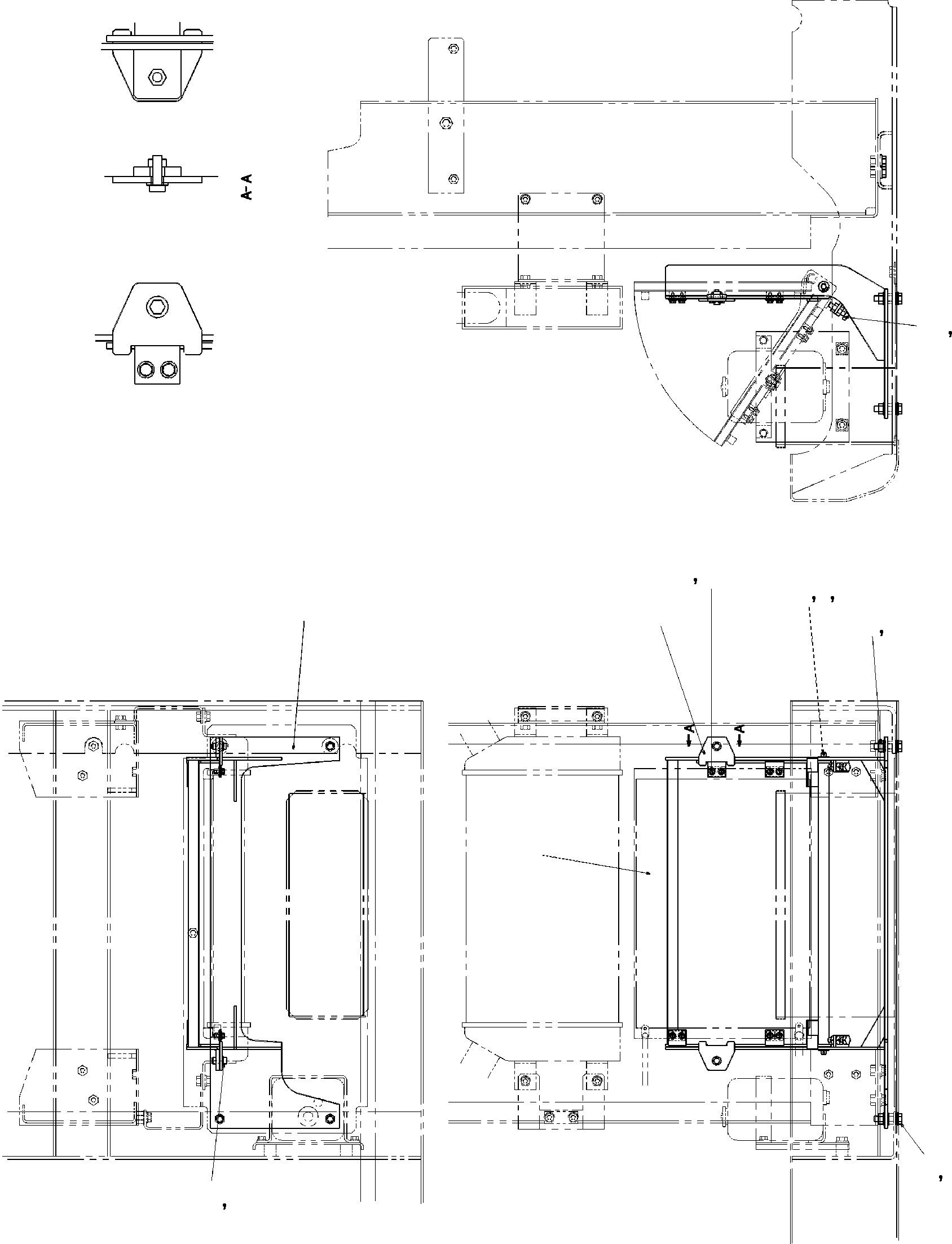 Кронштейн 20Y-03-KA112 KOMATSU