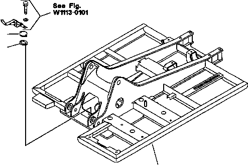 FRAME, REVOLVING 206-46-A1330 KOMATSU
