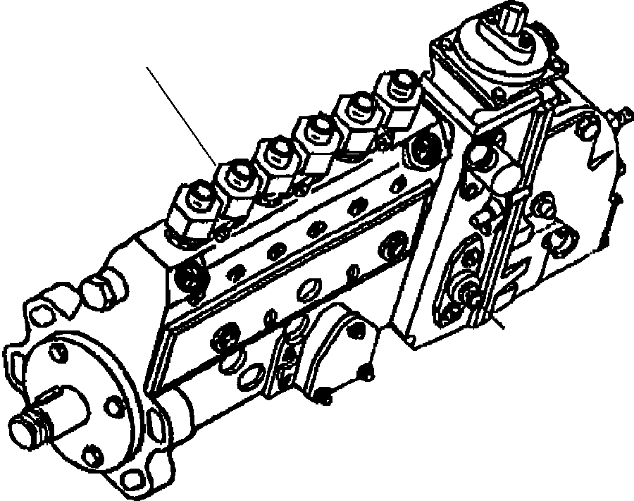 PUMP, FUEL INJECTION 1310 406 H1 KOMATSU