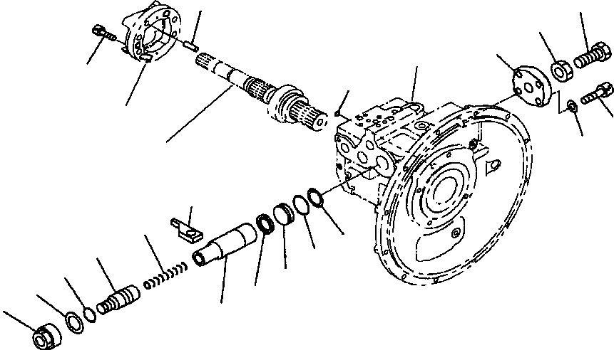 Винт 708-2L-24531 KOMATSU