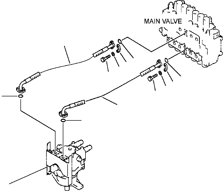 Шланг 206-62-A1210 KOMATSU