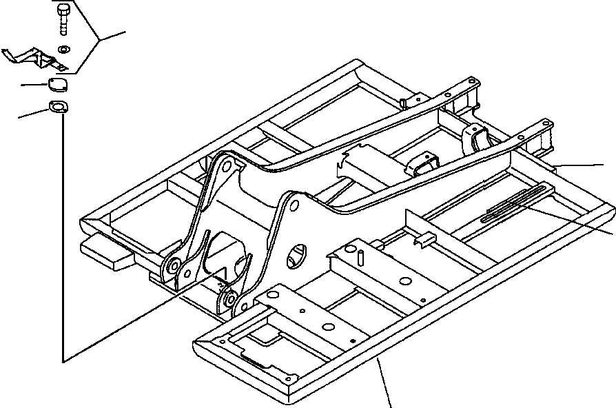 FRAME, REVOLVING 206-46-67250 KOMATSU