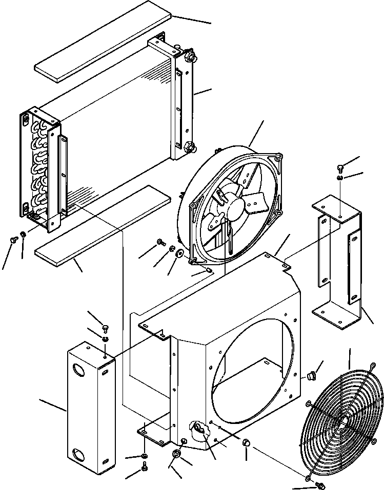 KIT, FAN 1311 397 H91 KOMATSU